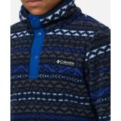 Sale Columbia Older Kids Helvetia Half Zip Top Blue
