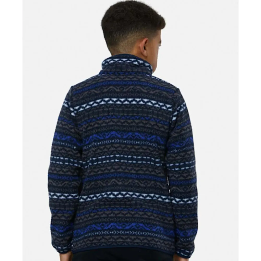 Sale Columbia Older Kids Helvetia Half Zip Top Blue