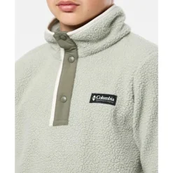Clearance Columbia Older Kids Helvetia Half Zip Top Green