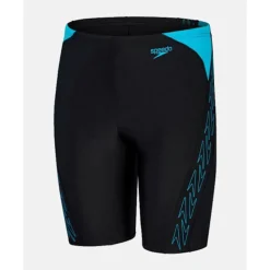 Online Speedo Older Kids Hyperboom Splice Jammer Swim Shorts Black