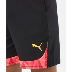 Best Puma Older Kids Individual Final Shorts Black