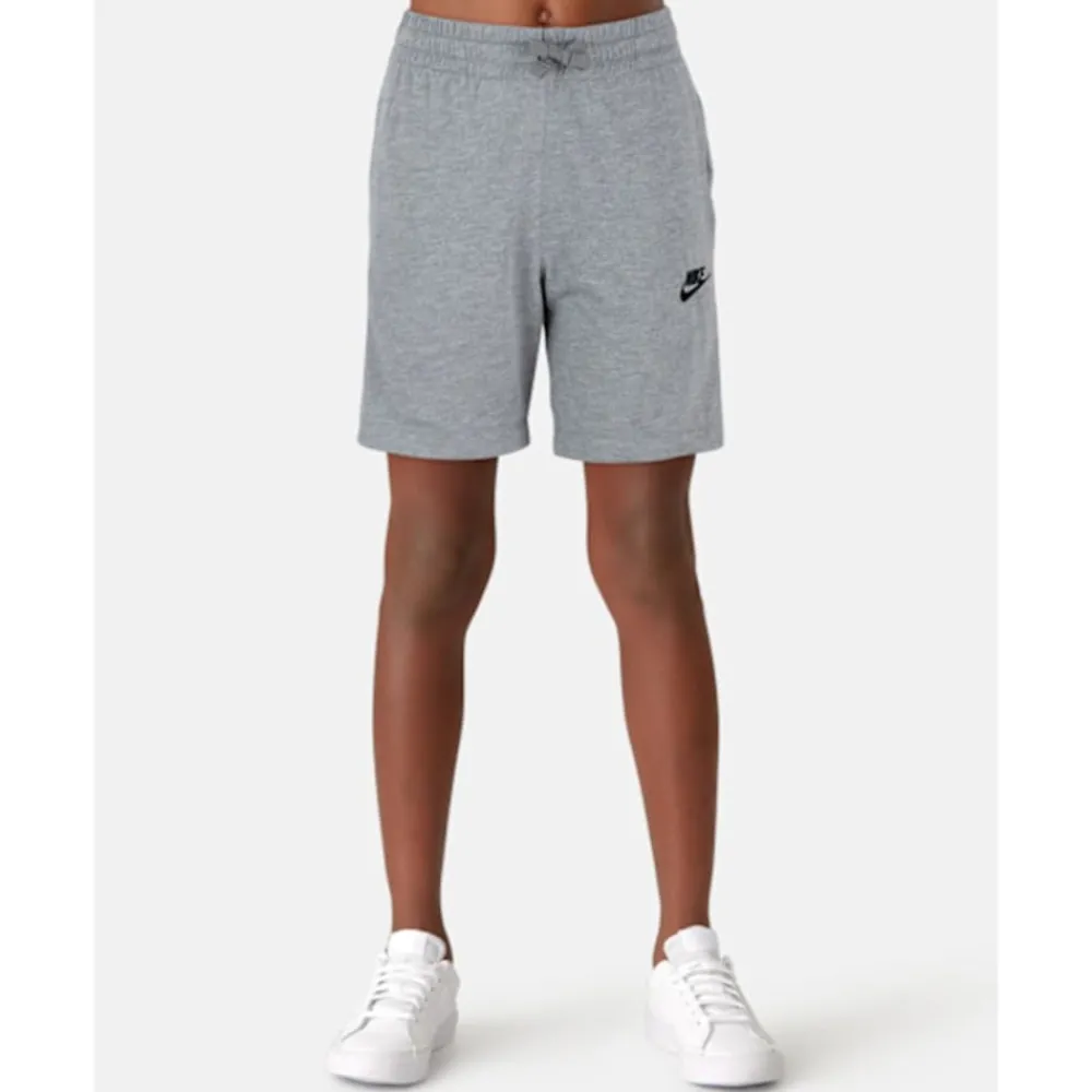 Clearance Nike Older Kids Jersey Shorts Grey
