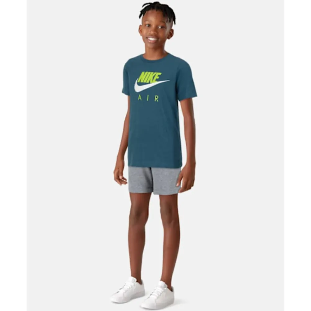 Clearance Nike Older Kids Jersey Shorts Grey