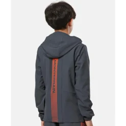 Online Monterrain Older Kids Katla Woven Hoodie Grey