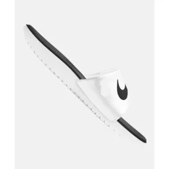 Clearance Nike Older Kids Kawa Slides White
