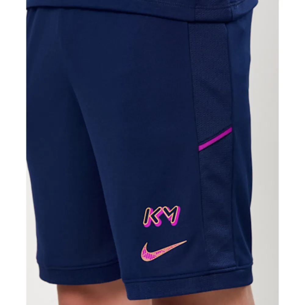 Discount Nike Older Kids Mbappe Academy Shorts Navy