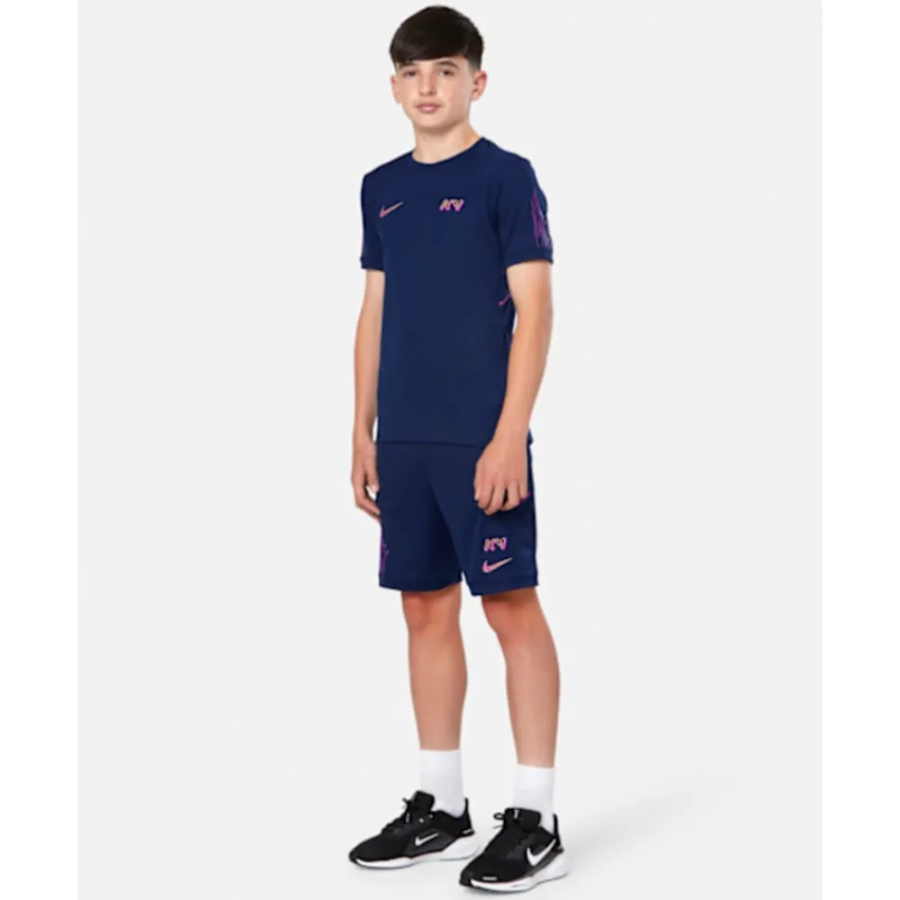 Discount Nike Older Kids Mbappe Academy Shorts Navy