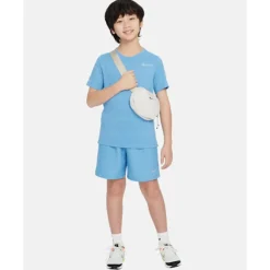 Online Nike Older Kids Miler T-Shirt Blue