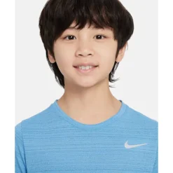 Online Nike Older Kids Miler T-Shirt Blue