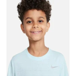 Hot Nike Older Kids Miler T-Shirt Blue