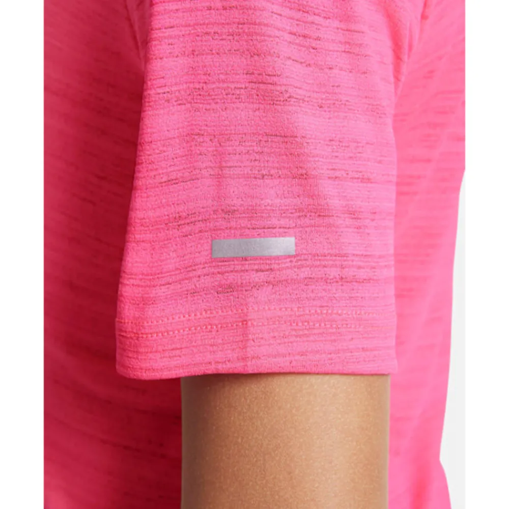 Clearance Nike Older Kids Miler T-Shirt Pink