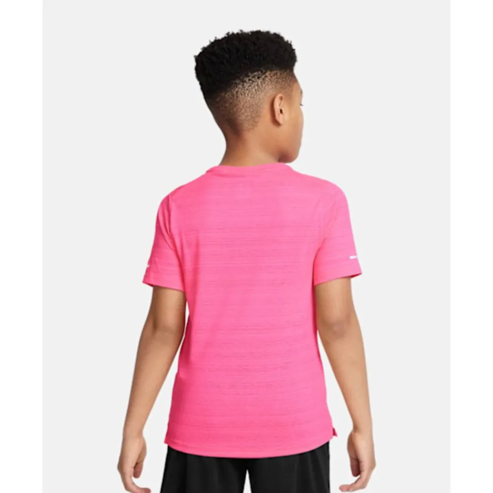 Clearance Nike Older Kids Miler T-Shirt Pink