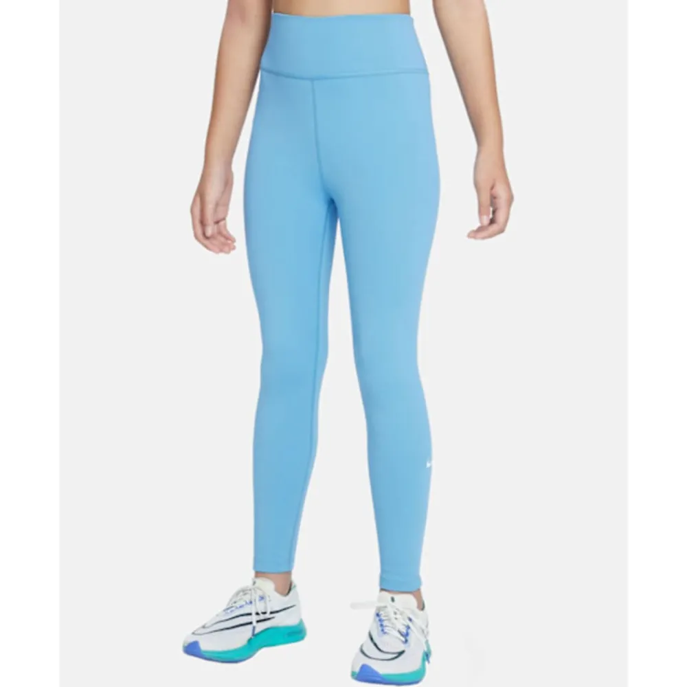Hot Nike Older Kids One Leggings Blue