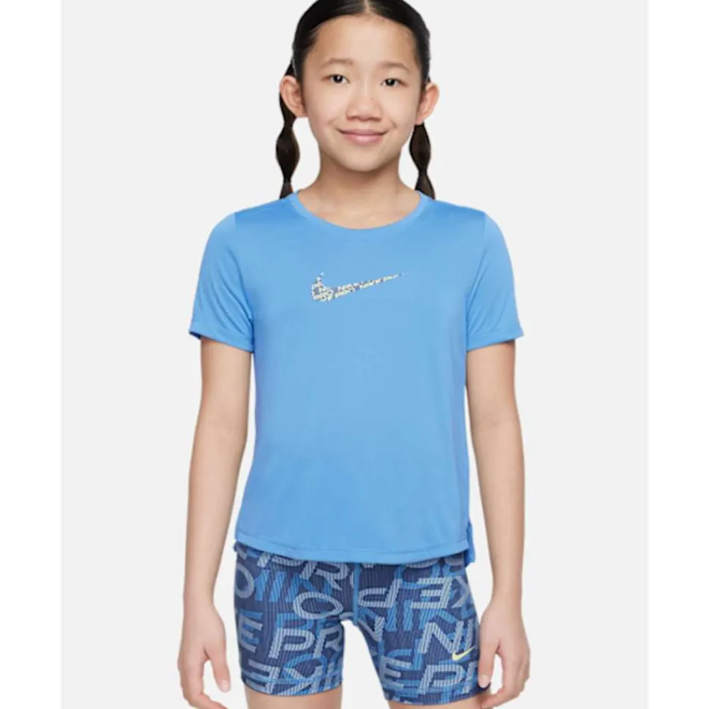 Sale Nike Older Kids One T-Shirt Blue