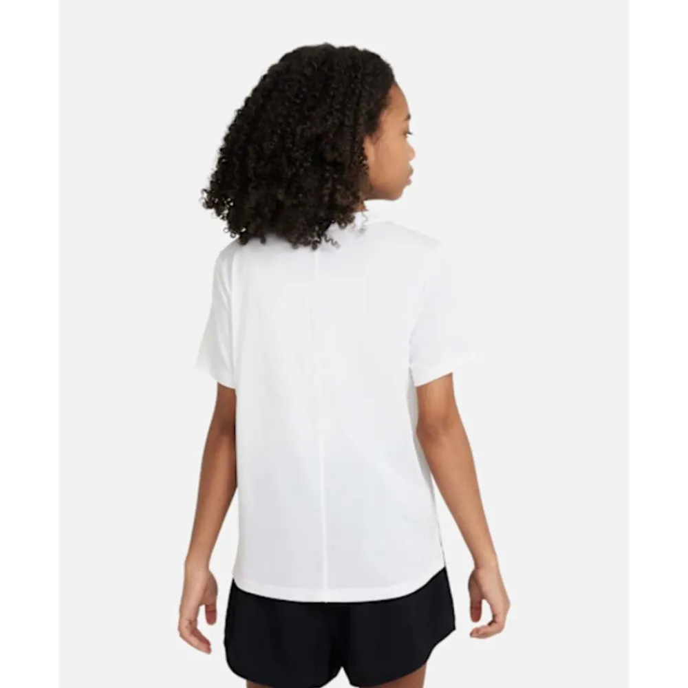 Online Nike Older Kids One T-Shirt White