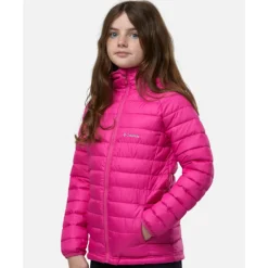 Hot Columbia Older Kids Powder Lite Jacket Pink