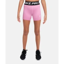 New Nike Older Kids Pro 3 Inch Shorts Pink