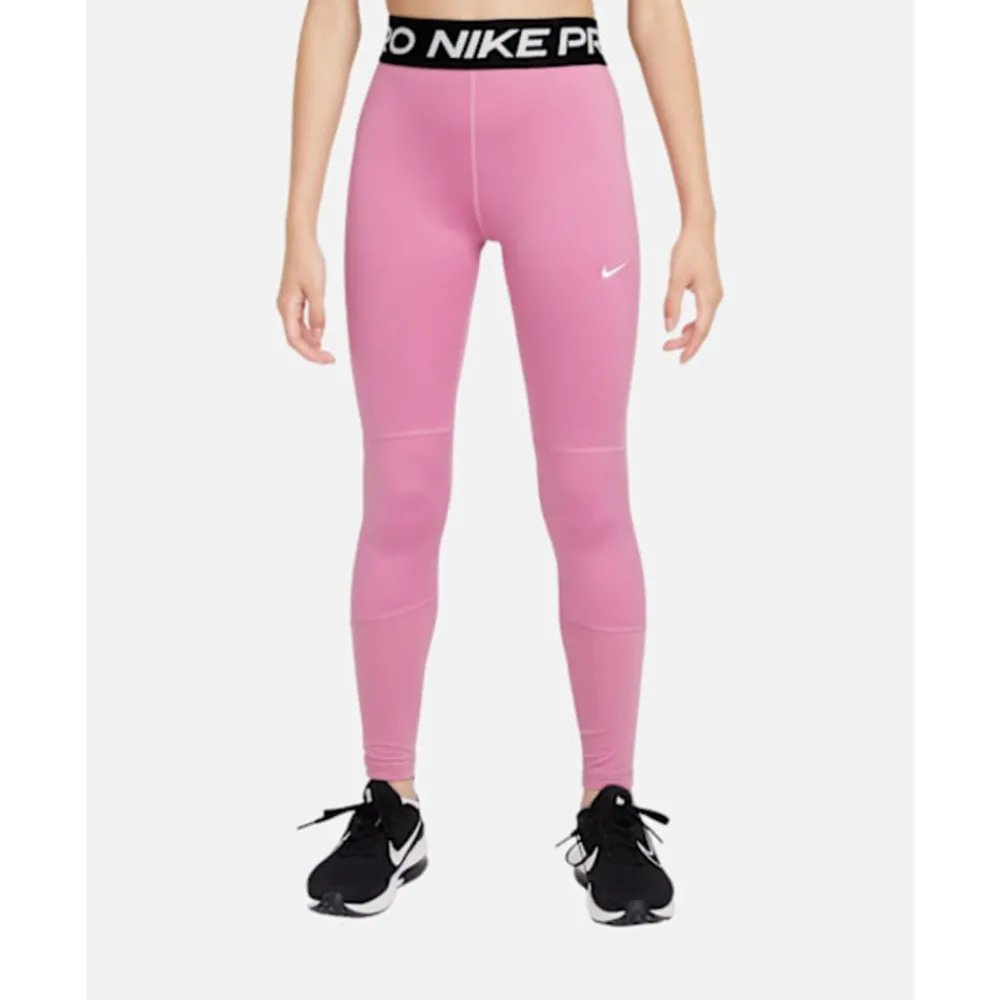 New Nike Older Kids Pro Leggings Pink
