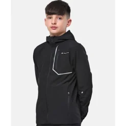 Outlet Monterrain Older Kids Ramble 3.0 Woven Running Jacket Black