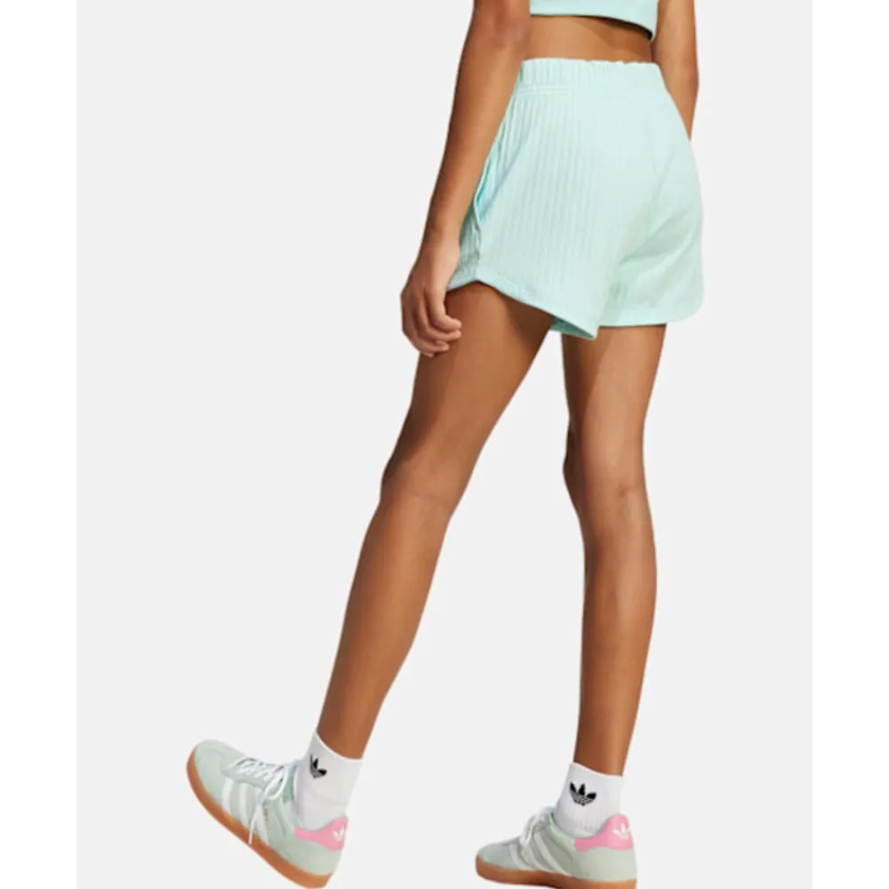 Best adidas Originals Older Kids Ribbed Shorts Blue