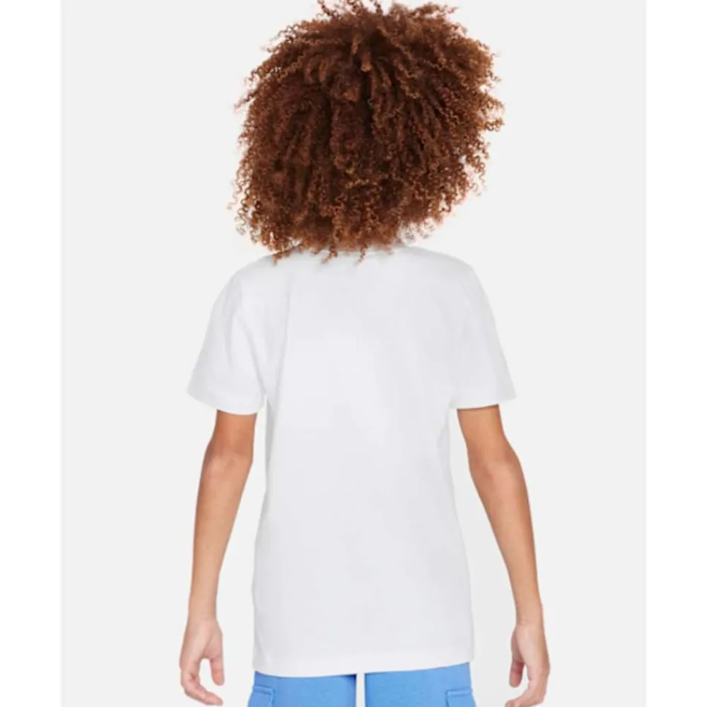 Hot Nike Older Kids Sports Inspired T-Shirt White