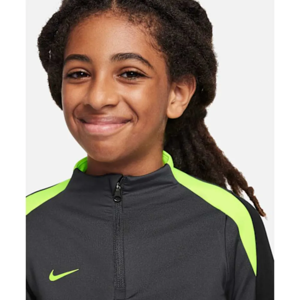Sale Nike Older Kids Strike Drill Half Zip Top Grey