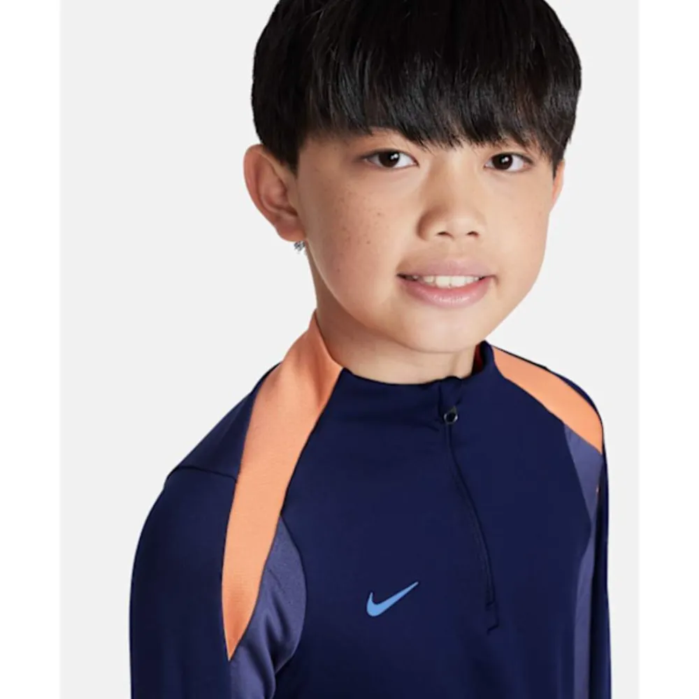 Online Nike Older Kids Strike Half Zip Top Purple