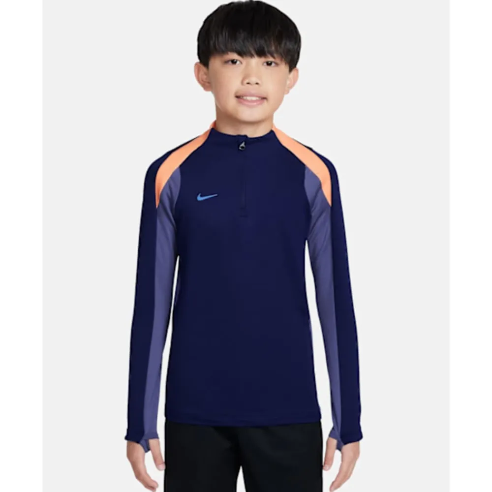 Online Nike Older Kids Strike Half Zip Top Purple