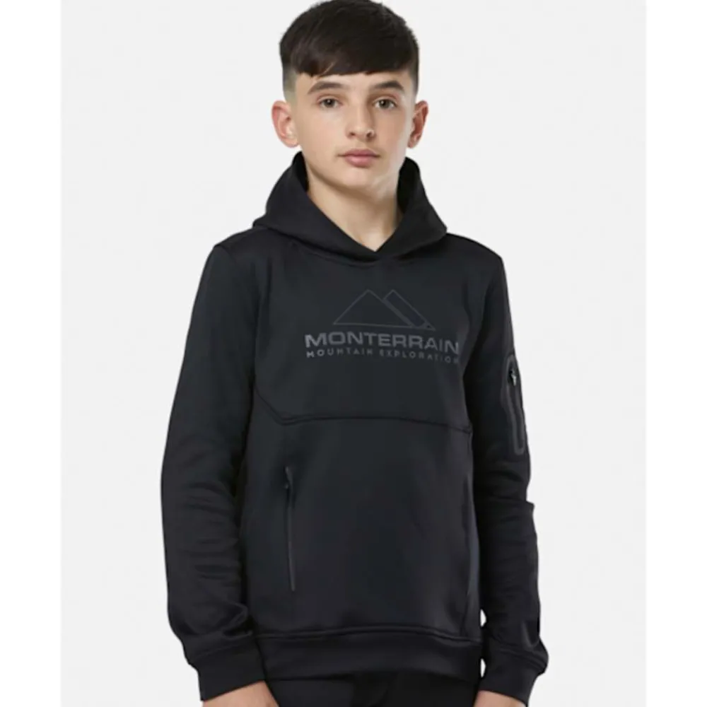 Sale Monterrain Older Kids Swift Hoodie Black