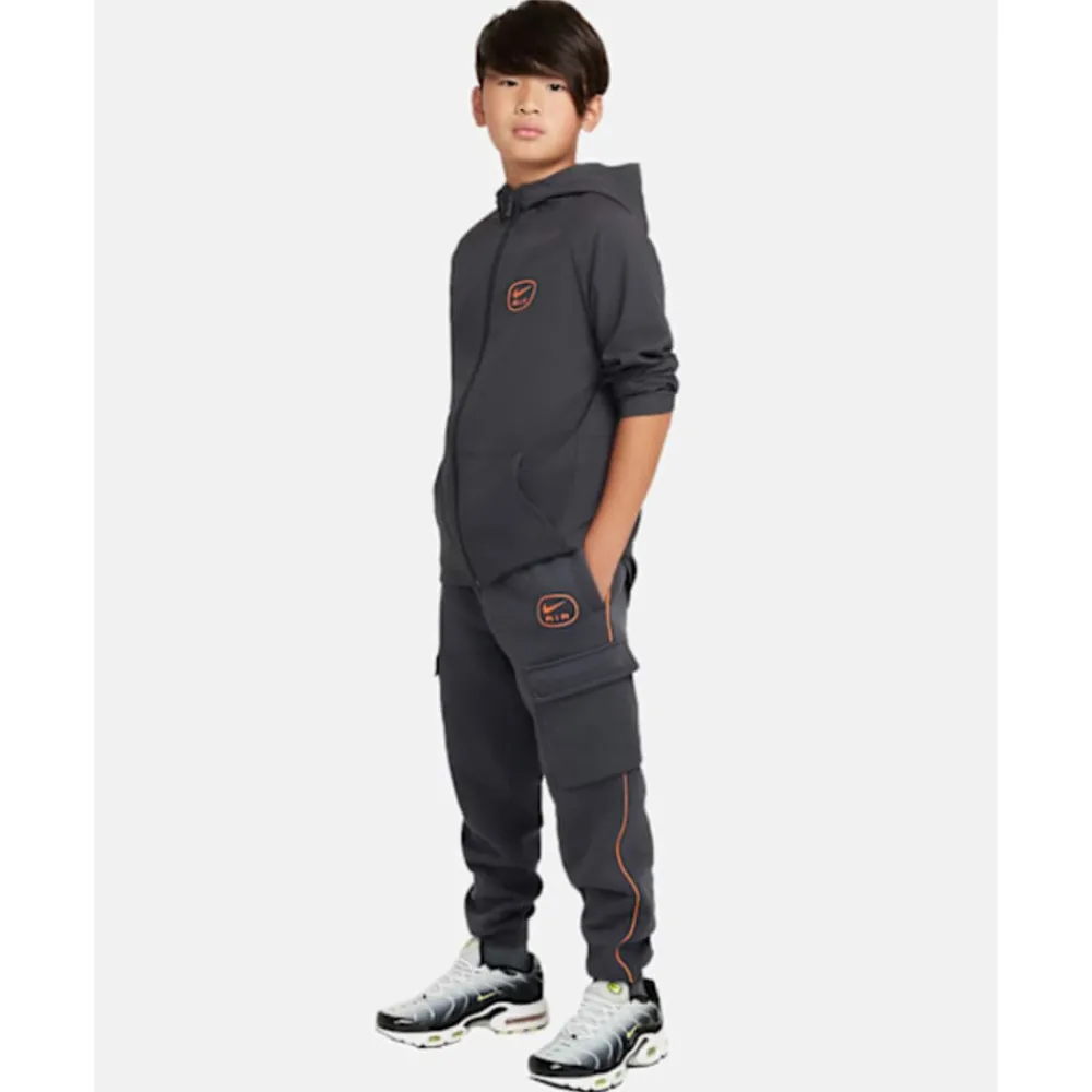 Online Nike Older Kids Swoosh Air Jacket Grey