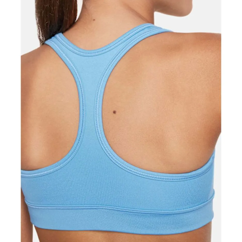 Online Nike Older Kids Swoosh Sports Bra Blue