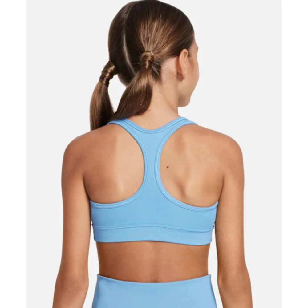Online Nike Older Kids Swoosh Sports Bra Blue