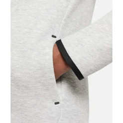Fashion Nike Older Kids Tech Fleece Hoodie Grey