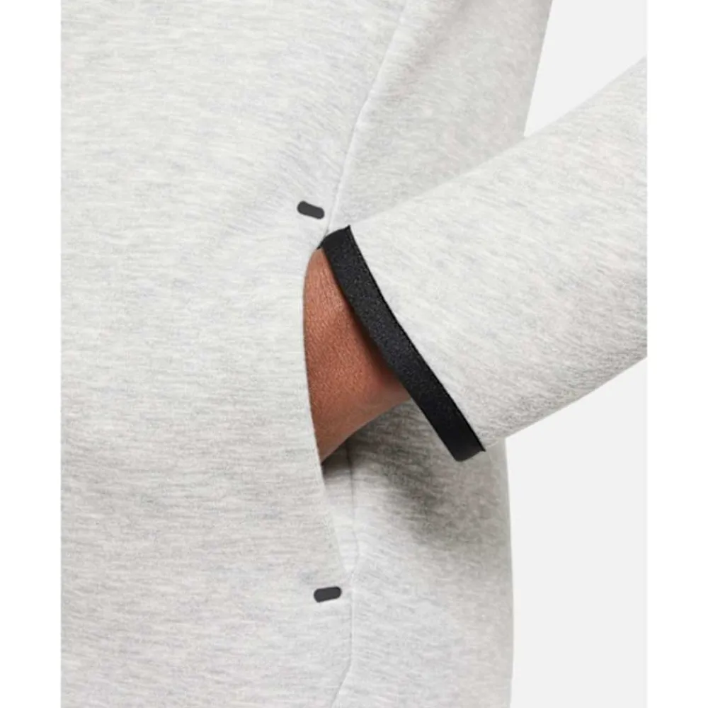 Fashion Nike Older Kids Tech Fleece Hoodie Grey