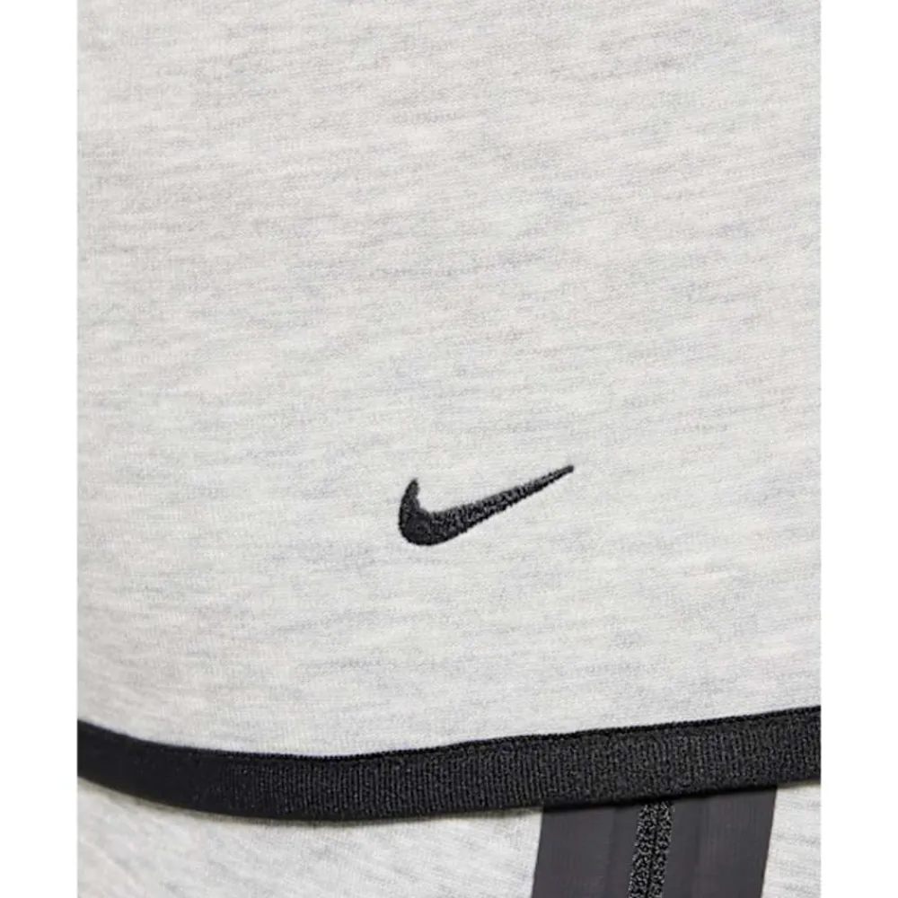 Fashion Nike Older Kids Tech Fleece Hoodie Grey
