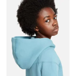 Discount Nike Older Kids Tech Fleece Hoodie Blue