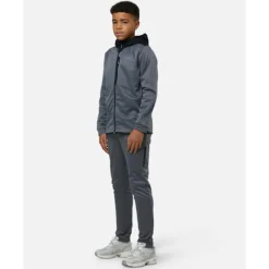 Outlet Columbia Older Kids Tech Fleece Hoodie Grey