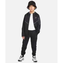 Clearance Nike Older Kids Tech Fleece Hoodie Black