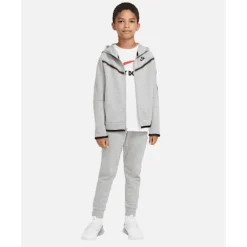 Discount Nike Older Kids Tech Fleece Pants Grey
