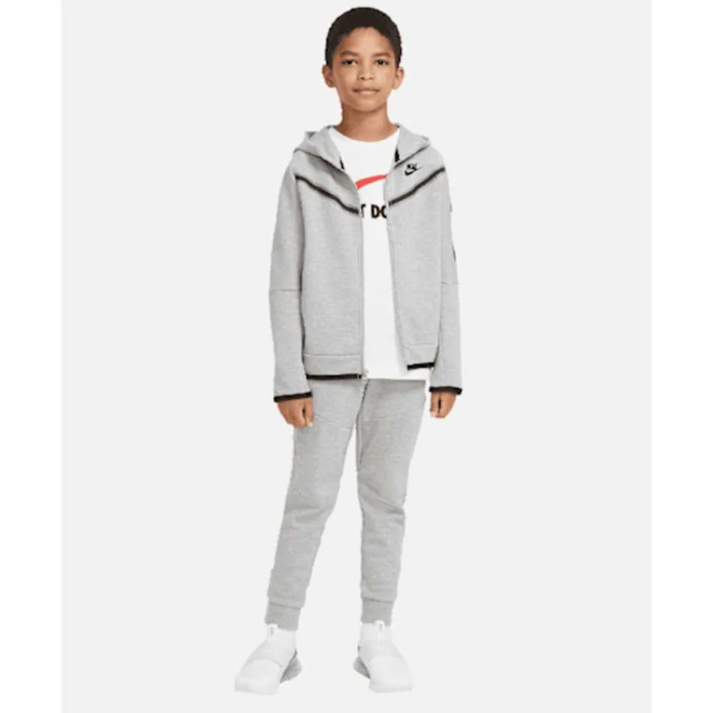 Discount Nike Older Kids Tech Fleece Pants Grey