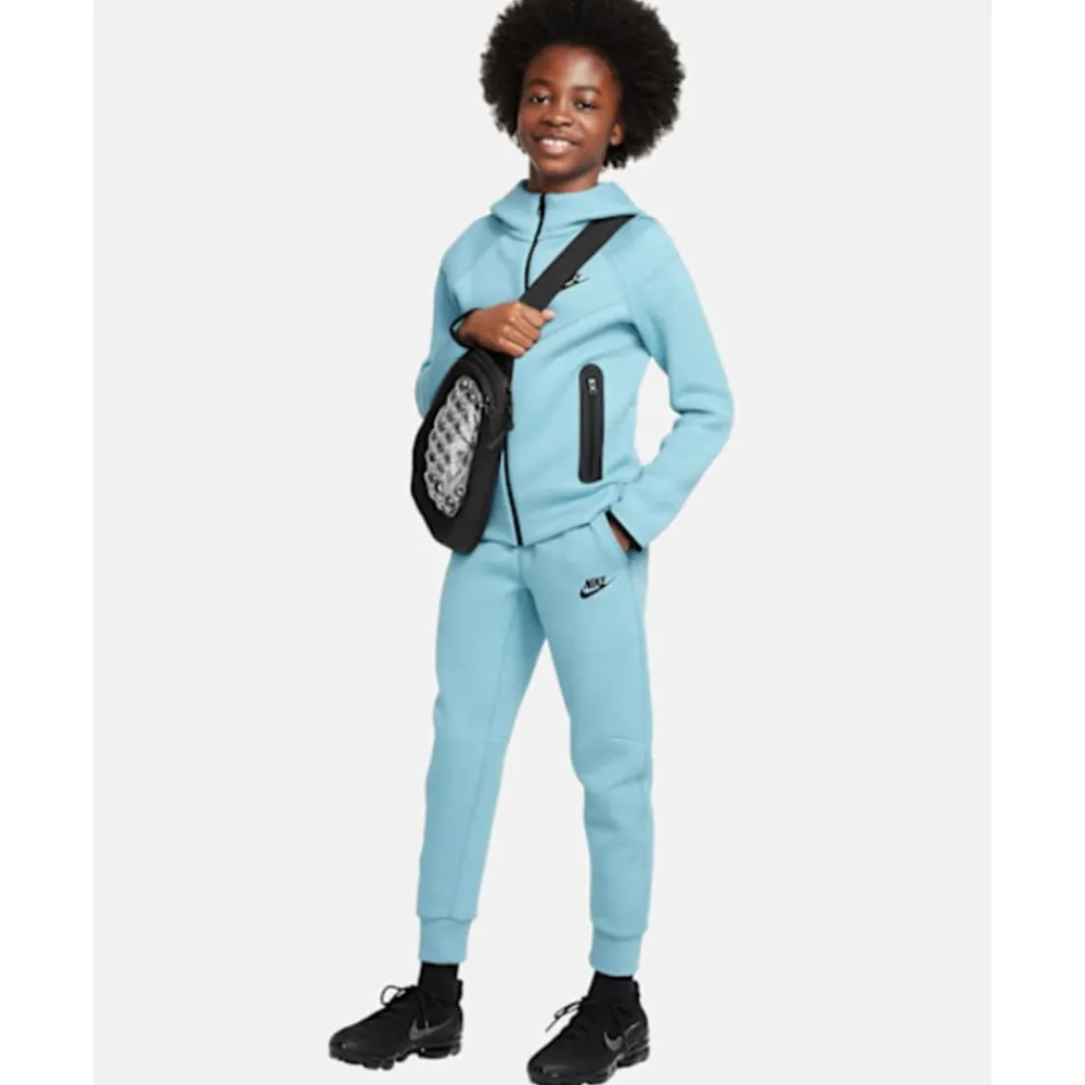 Fashion Nike Older Kids Tech Fleece Pants Blue