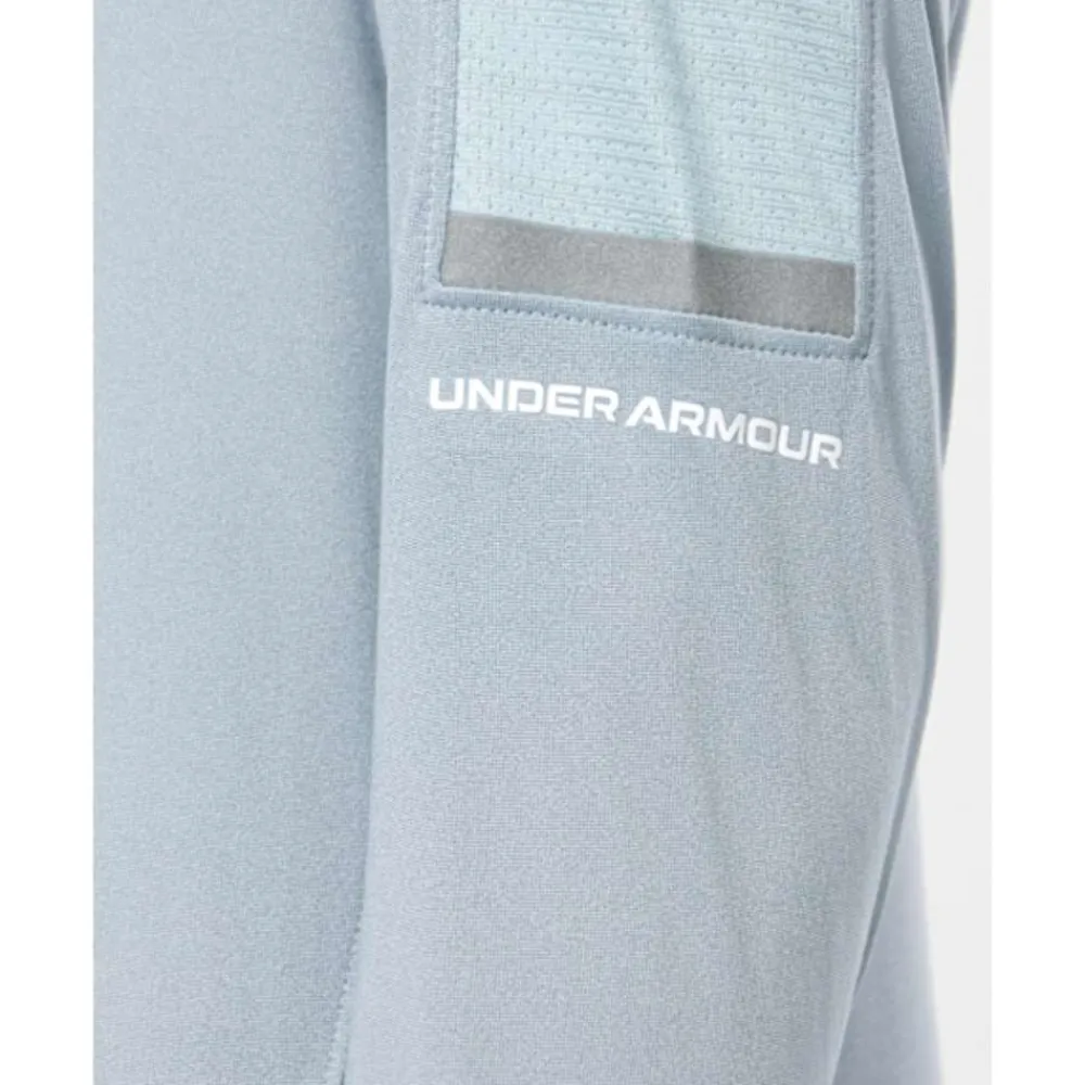 Discount Under Armour Older Kids Tech Utility Half Zip Top Blue