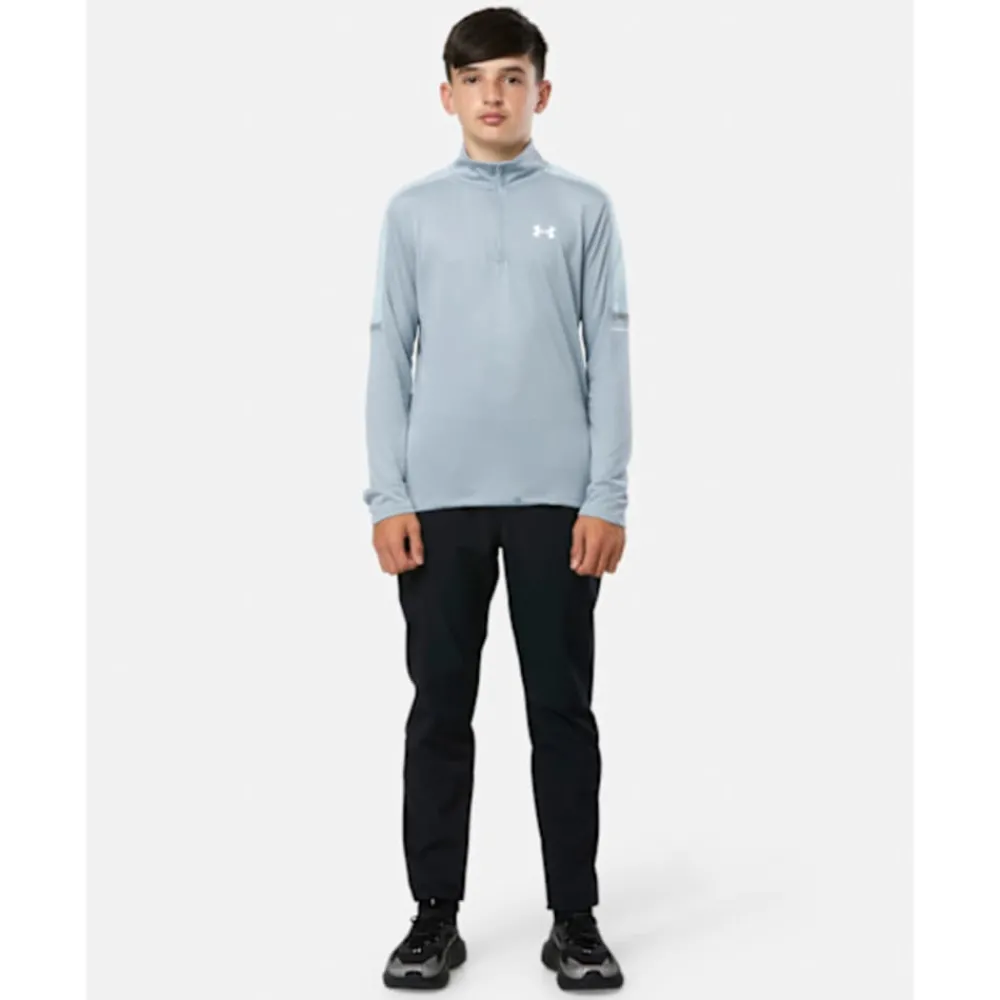 Discount Under Armour Older Kids Tech Utility Half Zip Top Blue
