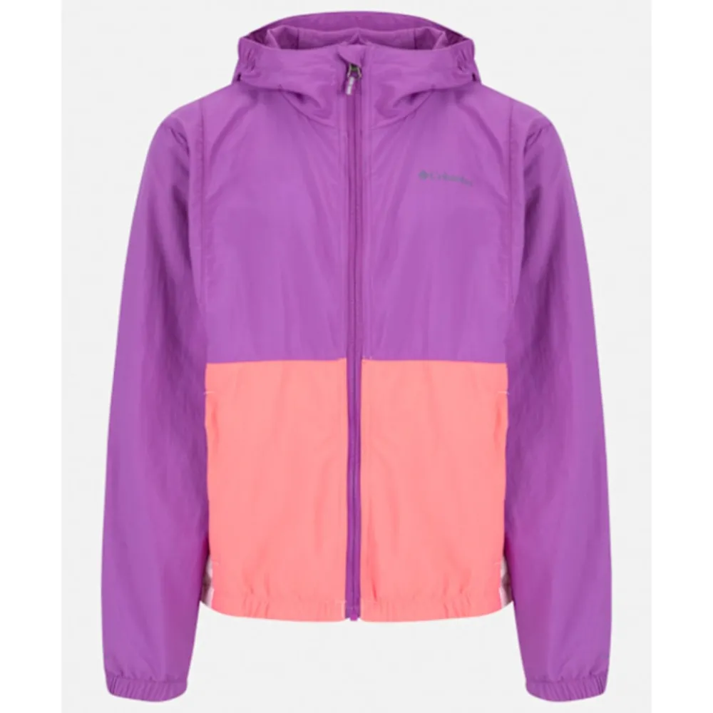 Fashion Columbia Older Kids Trail Windbreaker Purple