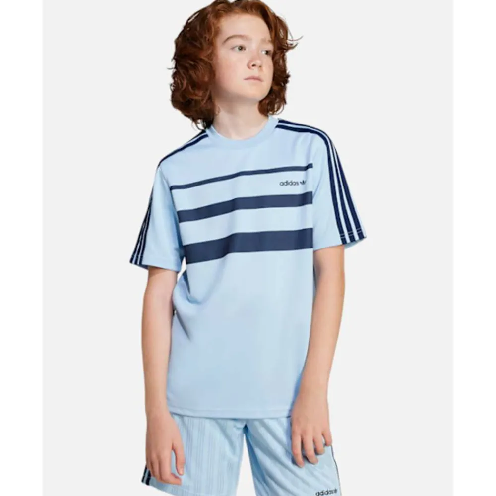 Discount adidas Originals Older Kids Trefoil T-Shirt Blue