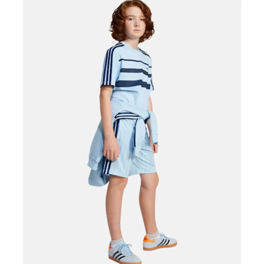 Discount adidas Originals Older Kids Trefoil T-Shirt Blue