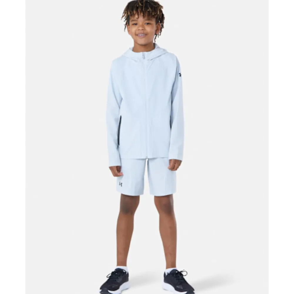 Hot Under Armour Older Kids Unstoppable Woven Shorts Grey