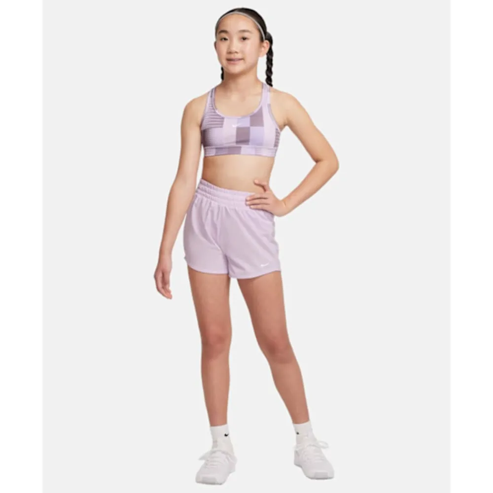 Discount Nike Older Kids Woven Shorts Purple