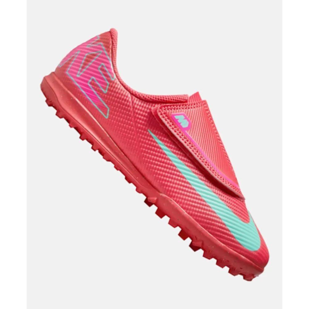 New Nike Pre School Mercurial Zoom 16 Astro Turf Red