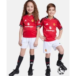 Discount adidas Pre-School Manchester United 25/26 Home Kit Red